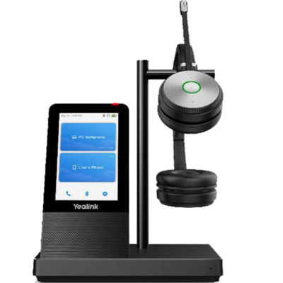 WH66-D-UC – Yealink UC DECT Stereo Wireless Headset
